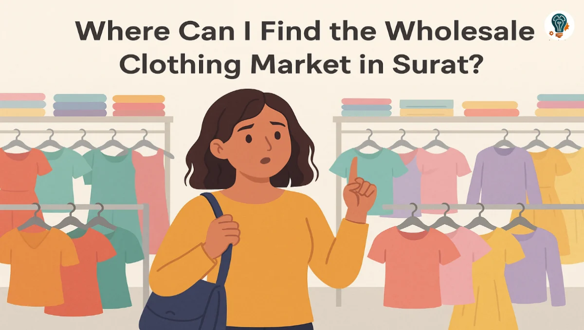 Where Can I Find the Wholesale Clothing Market in Surat