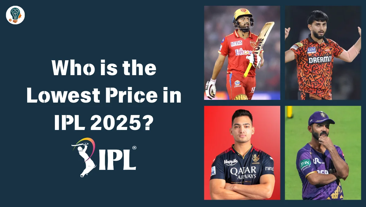 Who is the Lowest Price in IPL 2025
