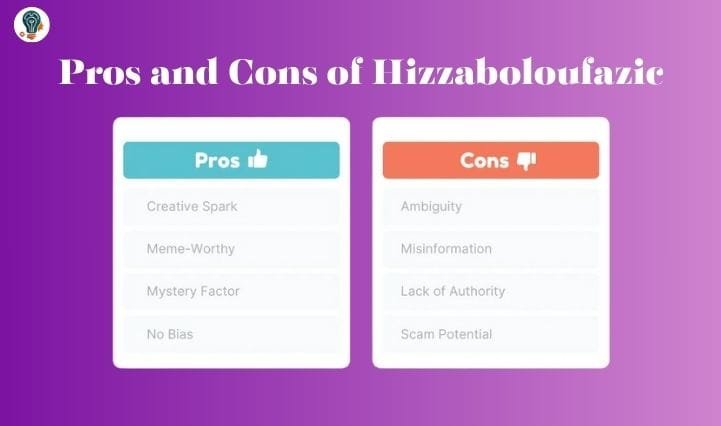 Pros and Cons of Hizzaboloufazic
