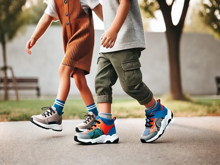 Stepping Into Childhood: Designing Shoes That Let Kids Explore Freely