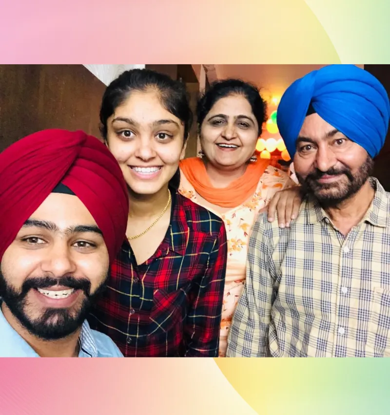 Harleen's Parents and Siblings